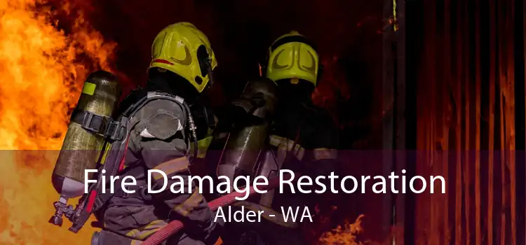 Fire Damage Restoration Alder - WA