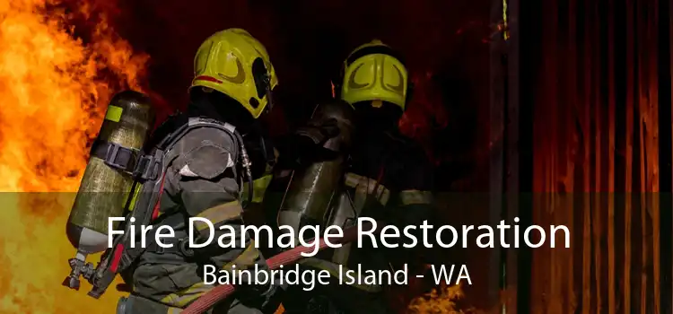 Fire Damage Restoration Bainbridge Island - WA