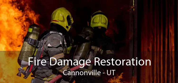 Fire Damage Restoration Cannonville - UT