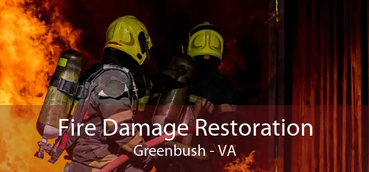 Fire Damage Restoration Greenbush - VA