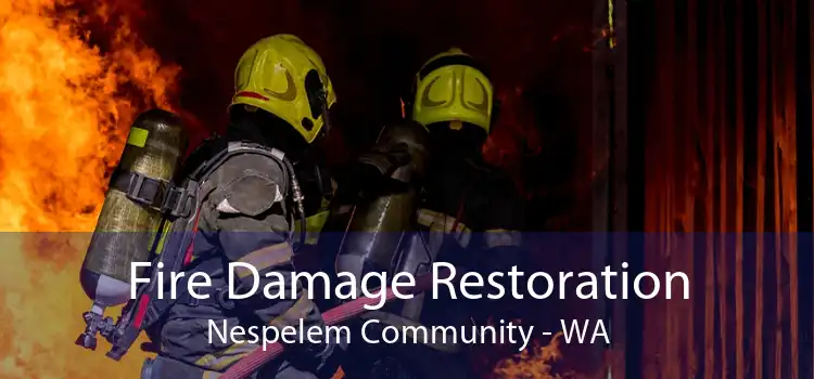 Fire Damage Restoration Nespelem Community - WA