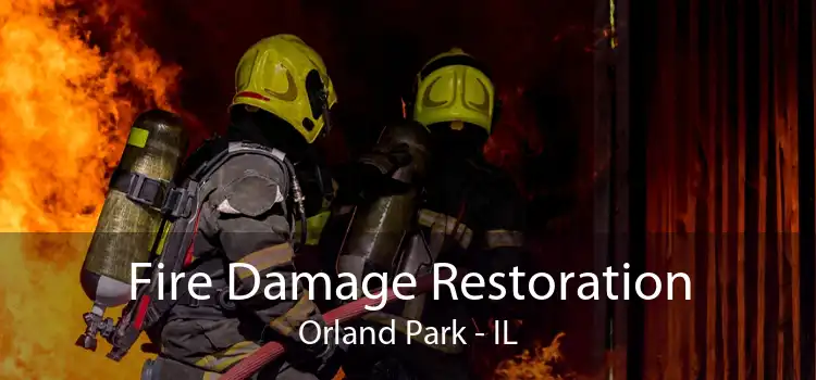 Fire Damage Restoration Orland Park - IL