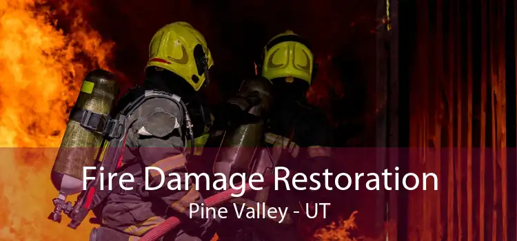 Fire Damage Restoration Pine Valley - UT