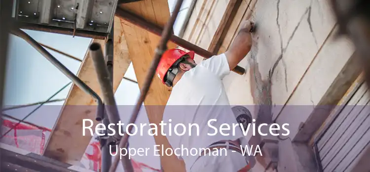 Restoration Services Upper Elochoman - WA