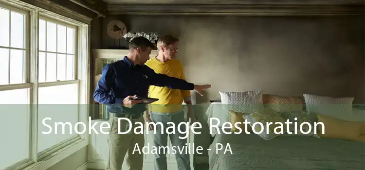 Smoke Damage Restoration Adamsville - PA