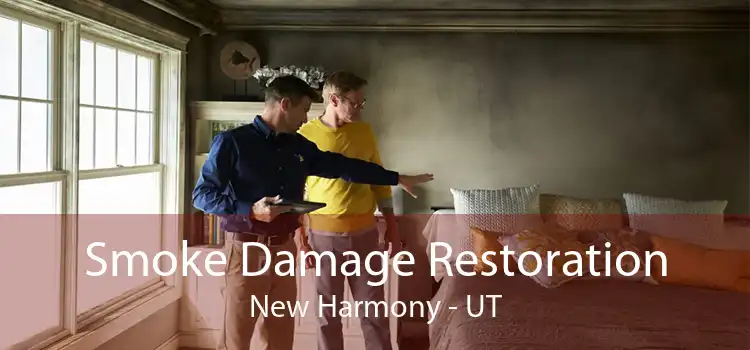 Smoke Damage Restoration New Harmony - UT