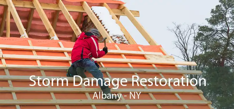 Storm Damage Restoration Albany - NY