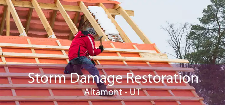 Storm Damage Restoration Altamont - UT