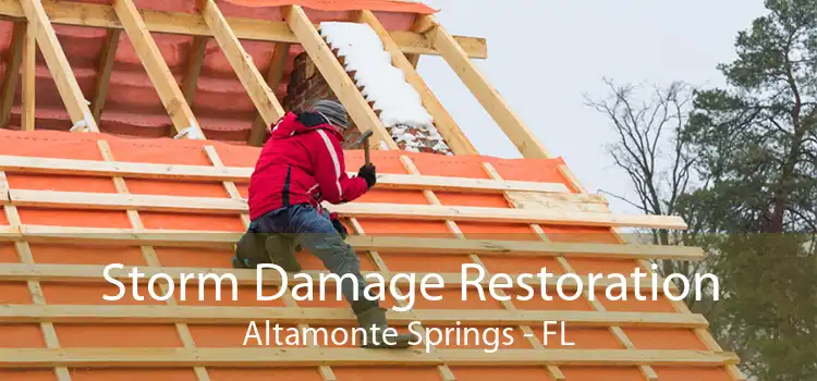 Storm Damage Restoration Altamonte Springs - FL