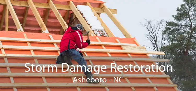 Storm Damage Restoration Asheboro - NC