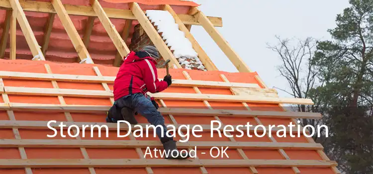 Storm Damage Restoration Atwood - OK