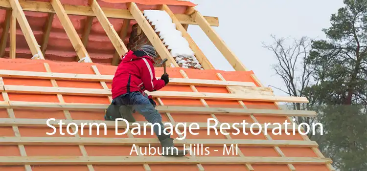 Storm Damage Restoration Auburn Hills - MI