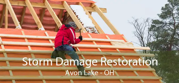 Storm Damage Restoration Avon Lake - OH