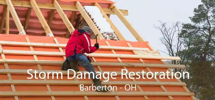 Storm Damage Restoration Barberton - OH