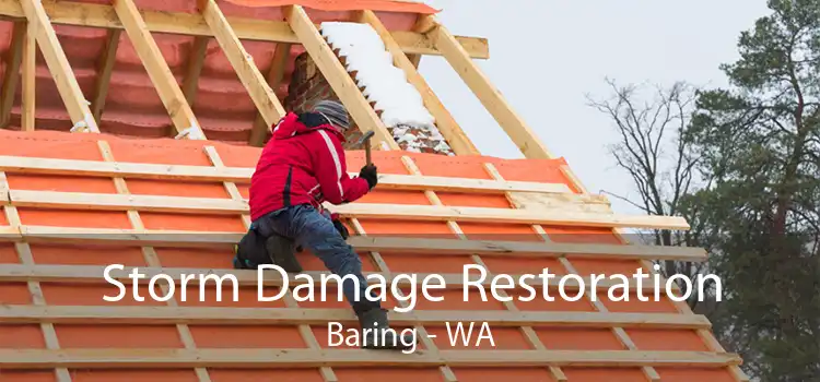 Storm Damage Restoration Baring - WA