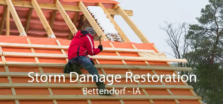 Storm Damage Restoration Bettendorf - IA