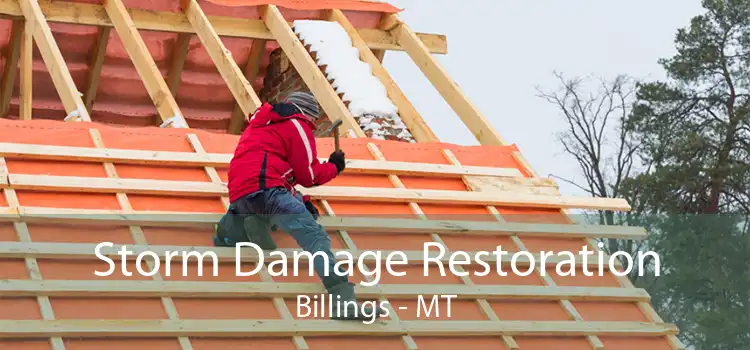 Storm Damage Restoration Billings - MT