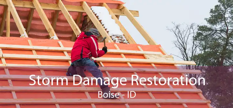 Storm Damage Restoration Boise - ID