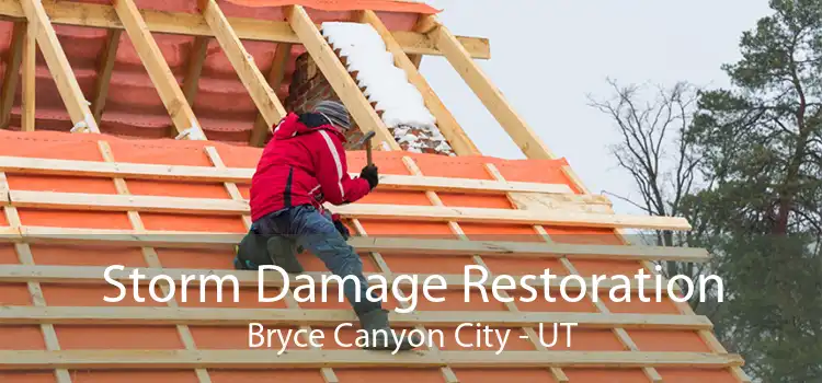 Storm Damage Restoration Bryce Canyon City - UT