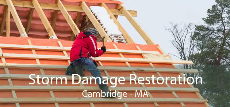 Storm Damage Restoration Cambridge - MA