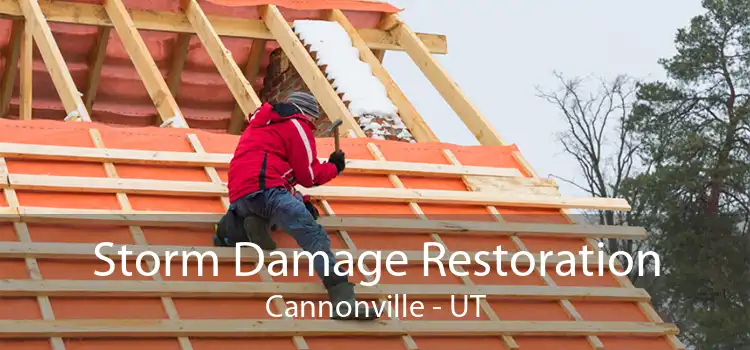 Storm Damage Restoration Cannonville - UT