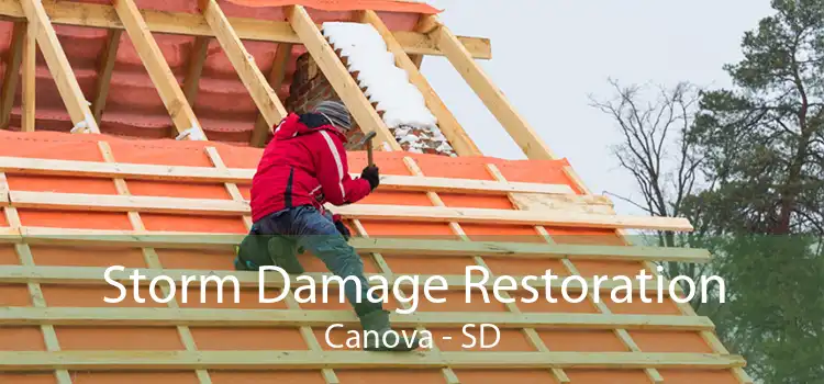 Storm Damage Restoration Canova - SD