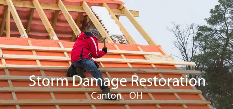 Storm Damage Restoration Canton - OH