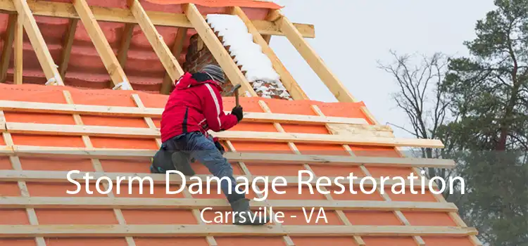 Storm Damage Restoration Carrsville - VA