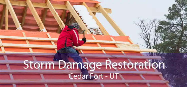 Storm Damage Restoration Cedar Fort - UT