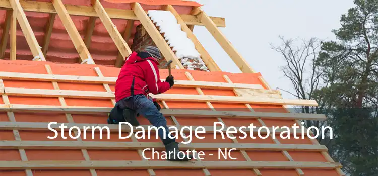 Storm Damage Restoration Charlotte - NC