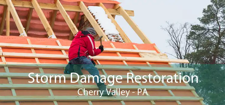 Storm Damage Restoration Cherry Valley - PA