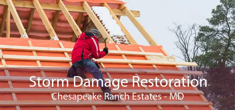 Storm Damage Restoration Chesapeake Ranch Estates - MD