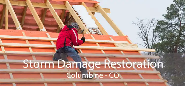 Storm Damage Restoration Columbine - CO