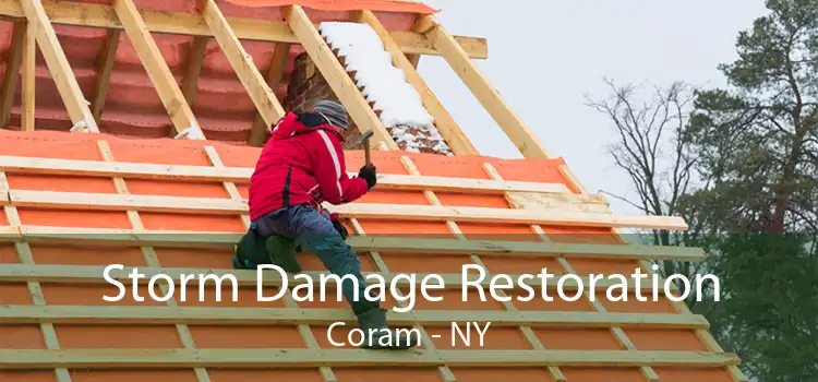 Storm Damage Restoration Coram - NY