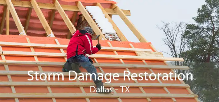 Storm Damage Restoration Dallas - TX