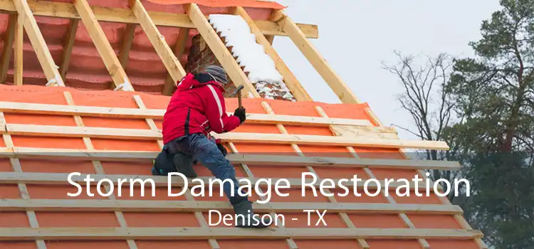 Storm Damage Restoration Denison - TX