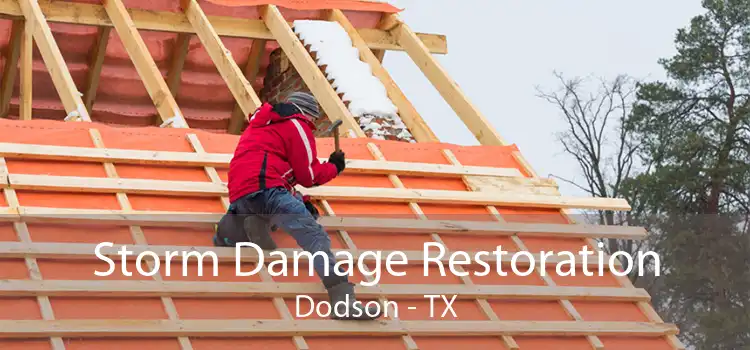 Storm Damage Restoration Dodson - TX