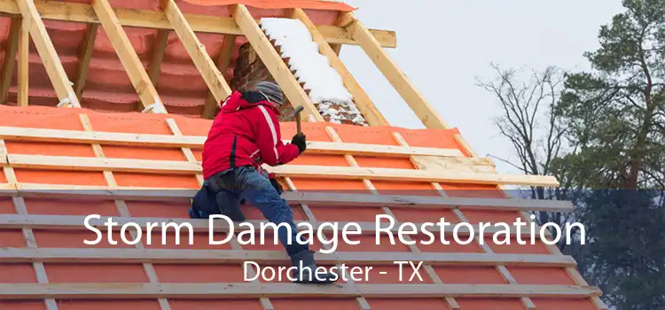 Storm Damage Restoration Dorchester - TX