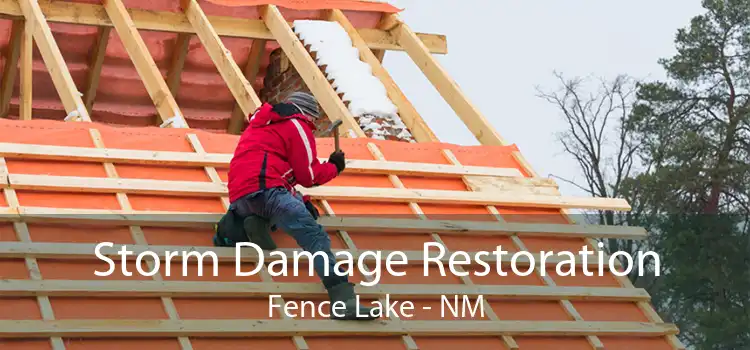 Storm Damage Restoration Fence Lake - NM