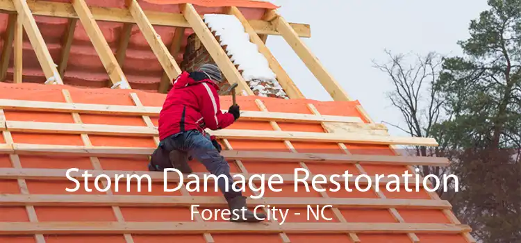 Storm Damage Restoration Forest City - NC