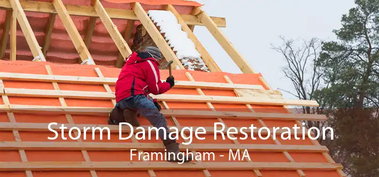 Storm Damage Restoration Framingham - MA