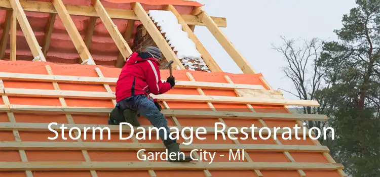 Storm Damage Restoration Garden City - MI