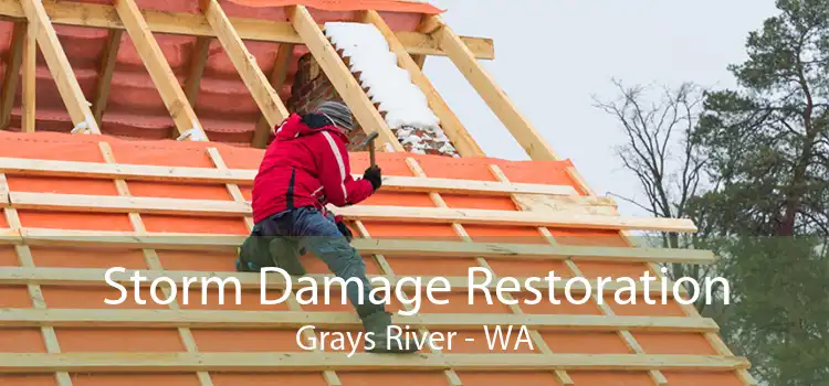 Storm Damage Restoration Grays River - WA