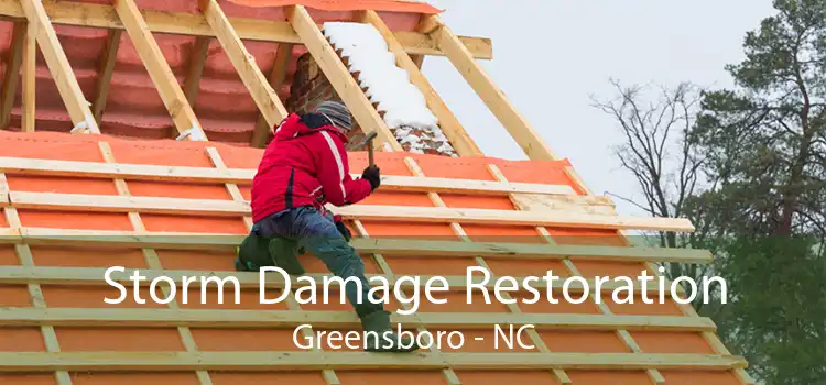 Storm Damage Restoration Greensboro - NC