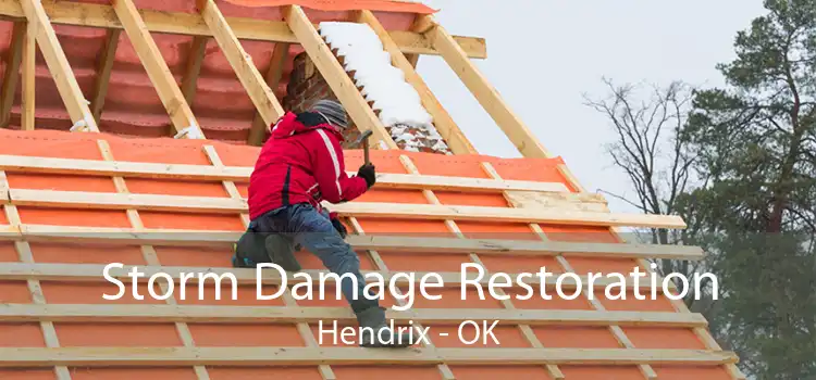 Storm Damage Restoration Hendrix - OK