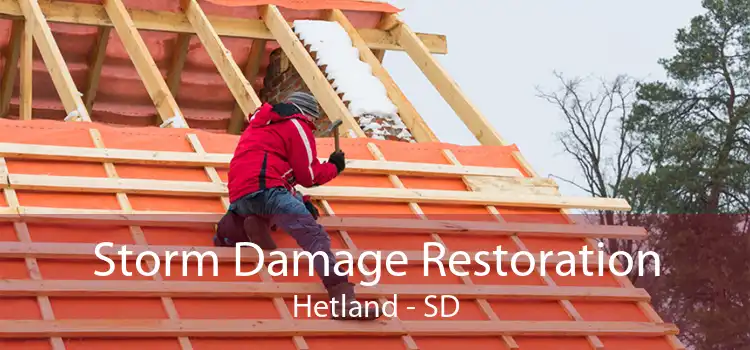 Storm Damage Restoration Hetland - SD