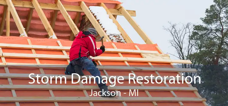 Storm Damage Restoration Jackson - MI