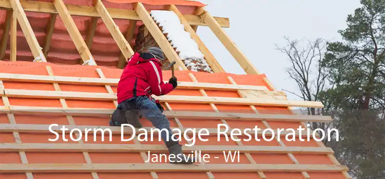 Storm Damage Restoration Janesville - WI