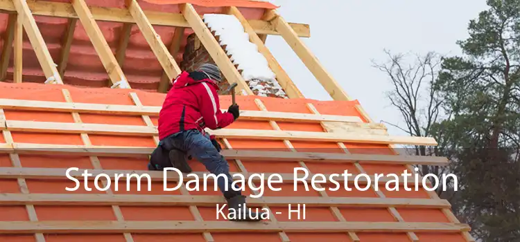 Storm Damage Restoration Kailua - HI