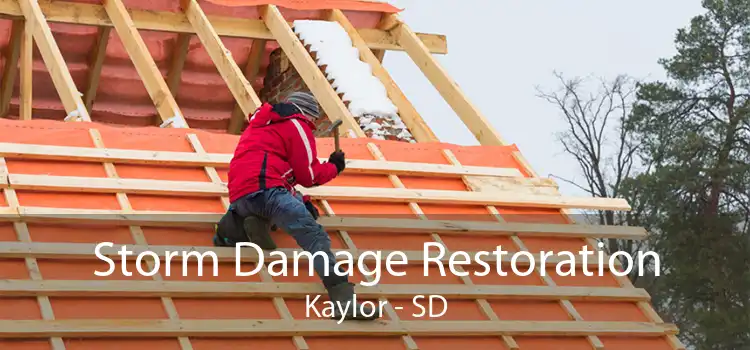 Storm Damage Restoration Kaylor - SD